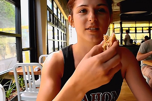 オリンピック・メダリストを目指すプライベート映像