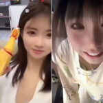 【かわいい】配信中におっぱいがポロリと見えた美女たち(42) どっちの娘のが見たい?