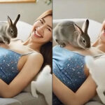 【かわいい】可愛いのはウサちゃん? 飼い主? どっち